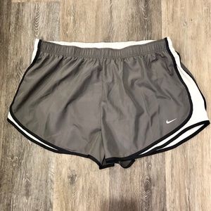 Nike Plus Running Shorts Gray 2X